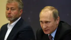 Владимир Путин и Роман Абрамович