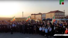 "Народный сход" в родовом селе Кадыровых