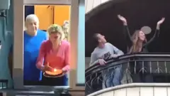 لبنانيون تحت الحجر يغنون ويصلون من شرفاتهم