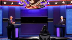 Joe Biden and Donald Trump debate