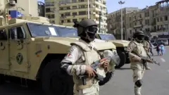 قوات أمنية في مصر
