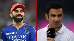 વિરાટ કોહલી ગૌતમ ગંભીર