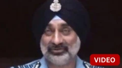 காணொளி: '6 பாகிஸ்தான் விமானங்கள் வீழ்த்தப்பட்டன' - இந்திய விமானப்படைத் தளபதி கூறியது என்ன?