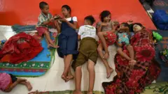 மியான்மர், சித்வே, இந்தியா, சீனா