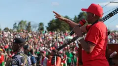 Umukuru w'umugambwe CNL mu gikorwa co kwiyamamaza mu mwaka uheze
