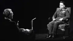 العاهل الأردني الراحل الملك حسين في لقاء مع بي بي سي عربي، 1959
