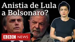 agem com rostos de Lula e Bolsonaro