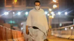 மெக்கா : ஏழு மாதங்களுக்கு பிறகு வெளிநாட்டு யாத்ரீகர்களுக்கு அனுமதி - புகைப்பட தொகுப்பு