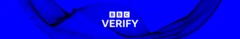 El banner de BBC Verify