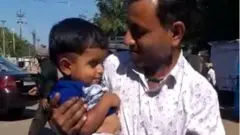 અજય ધરજીયા અને તેમનો પુત્ર
