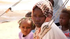 Safaa, a 14-year old girl from Sudan