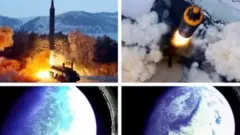 ઉત્તર કોરિયાની મિસાઇલો