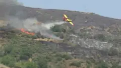 ग्रीस में विमान दुर्घटनाग्रस्त