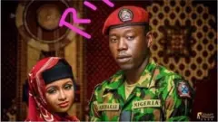 Iyawo, Hajara pẹlu afẹsọna rẹ to ku ni oṣu to lọ, Abubakar