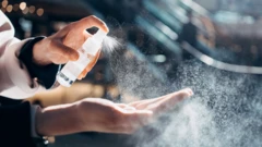 disinfectant spray