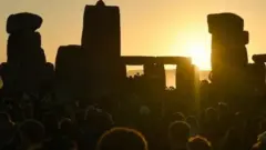 Sunrise over Stonehenge