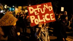 Protestas antipolicía en Rochester.