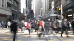 上環街頭人群