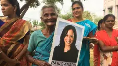 Kamala harris mother's village