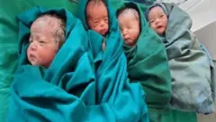 पांच बच्चाको जन्म