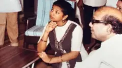கனிமொழி மற்றும் கலைஞர்