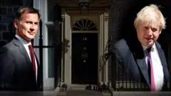 Jeremy Hunt iyo Boris Johnson