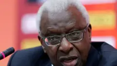 Lamine Diack , ancien patron de l'IAAF.
