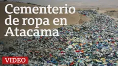 Vertedero de ropa en Atacama, Chile