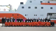 Một tàu thăm dò địa chất của Trung Quốc trên Biển Đông