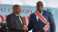 Félix Tshisekedi et Joseph Kabila