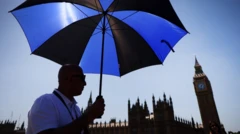 En Londres, las temperaturas están destrozando marcas anteriores