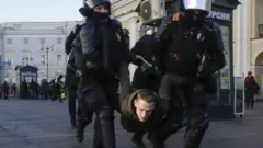 Rusiyada Ukrayna müharibəsinə etirazlar