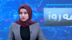 مجری تلویزیون طلوع نیوز کابل، ۲۰ می ۲۰۲۲
