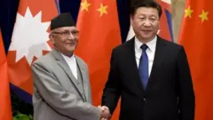केपी ओली और शी जिनपिंग