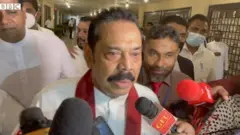 රනිල්ට එල්ලවන විරෝධය ගැන BBC ඇසු පැනයට මහින්දගේ පිළිතුර