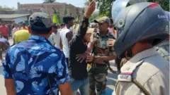 उत्तर दिनाजपुर में तनाव