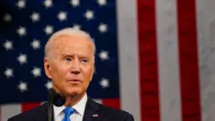 President Joe Biden speaks to Congress