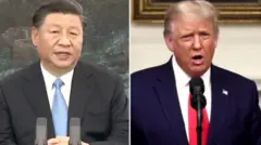 特朗普發言稱中國應該為新冠肺炎蔓延全球負責;習近平則說，中國無意與任何國家冷戰或霸凌任何國家。