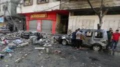 Damage in Gaza City
