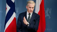 El primer ministro de Noruega, Jonas Gahr Store.