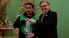 Дмитрий Туркан на Chelsea Flower Show