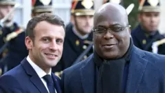 Macron et Tshisekedi