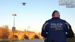 شرطي في مدريد