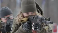 Territorial defence reservists across Ukraine have been preparing for a possible Russian invasion