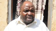 Police are still searching Ddamulira Godfrey's shrine for more remains
