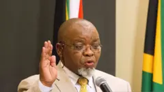 Le ministre sud-africain des mines, Gwede Mantashe, aurait voulu cacher ses relations avec une call-girl.