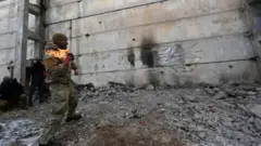 Учения украинских добровольцев в Киеве