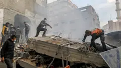 గాజాలో కొనసాగుతున్న కాల్పులు