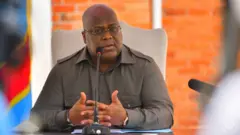 Le président congolais Felix Tshisekedi