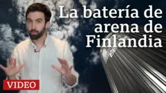 La batería de arena de Finlandia